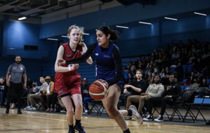 Rebellion 2023, woman running with ball