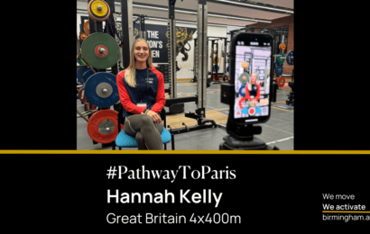 Hannah Kelly 4x 400m GB PathwayToParis
