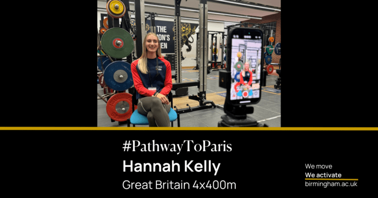 Hannah Kelly 4x 400m GB PathwayToParis