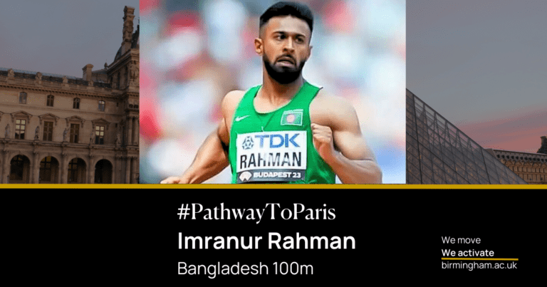 Imranur Rahman Bangladesh 100m #PathwayToParis