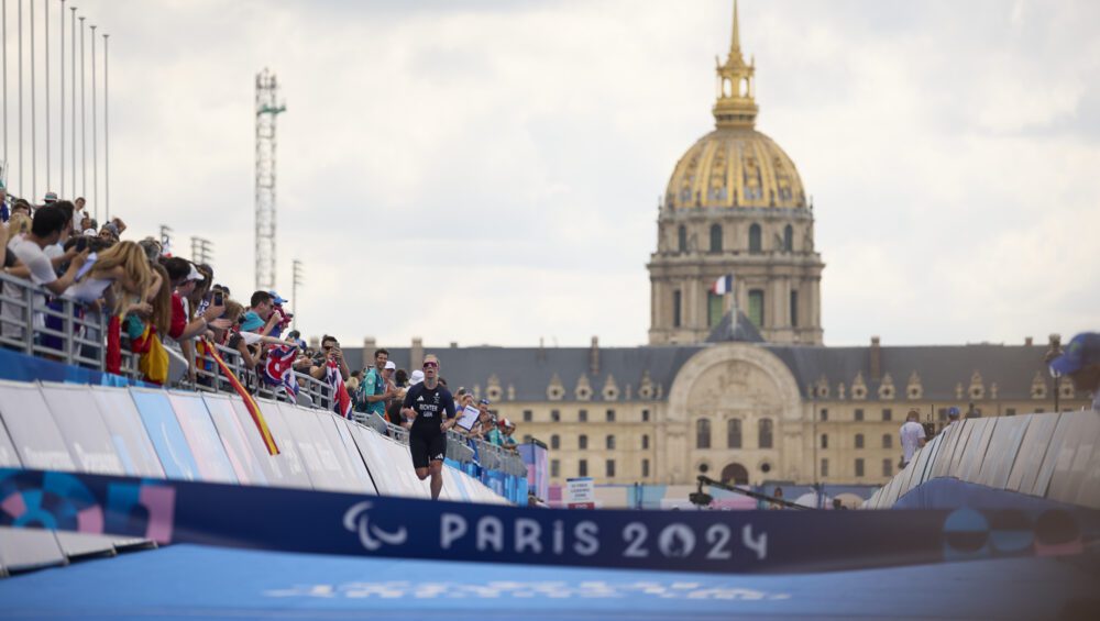 Paris 2024 finish line