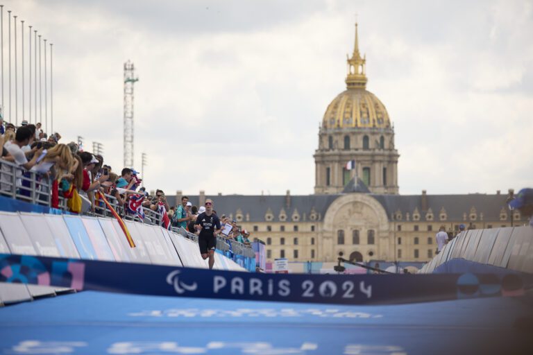 Paris 2024 finish line