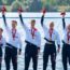 Josh O'Brien and Para rowing team sport medals