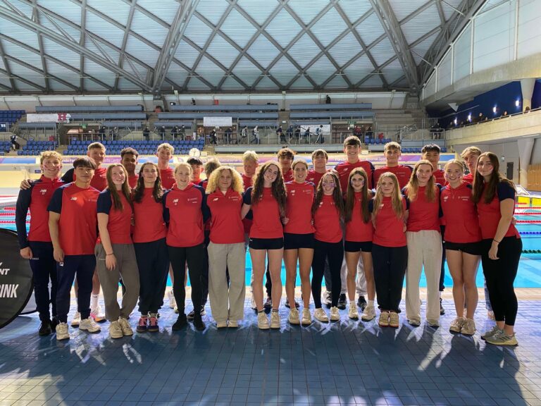 Swim club group photo